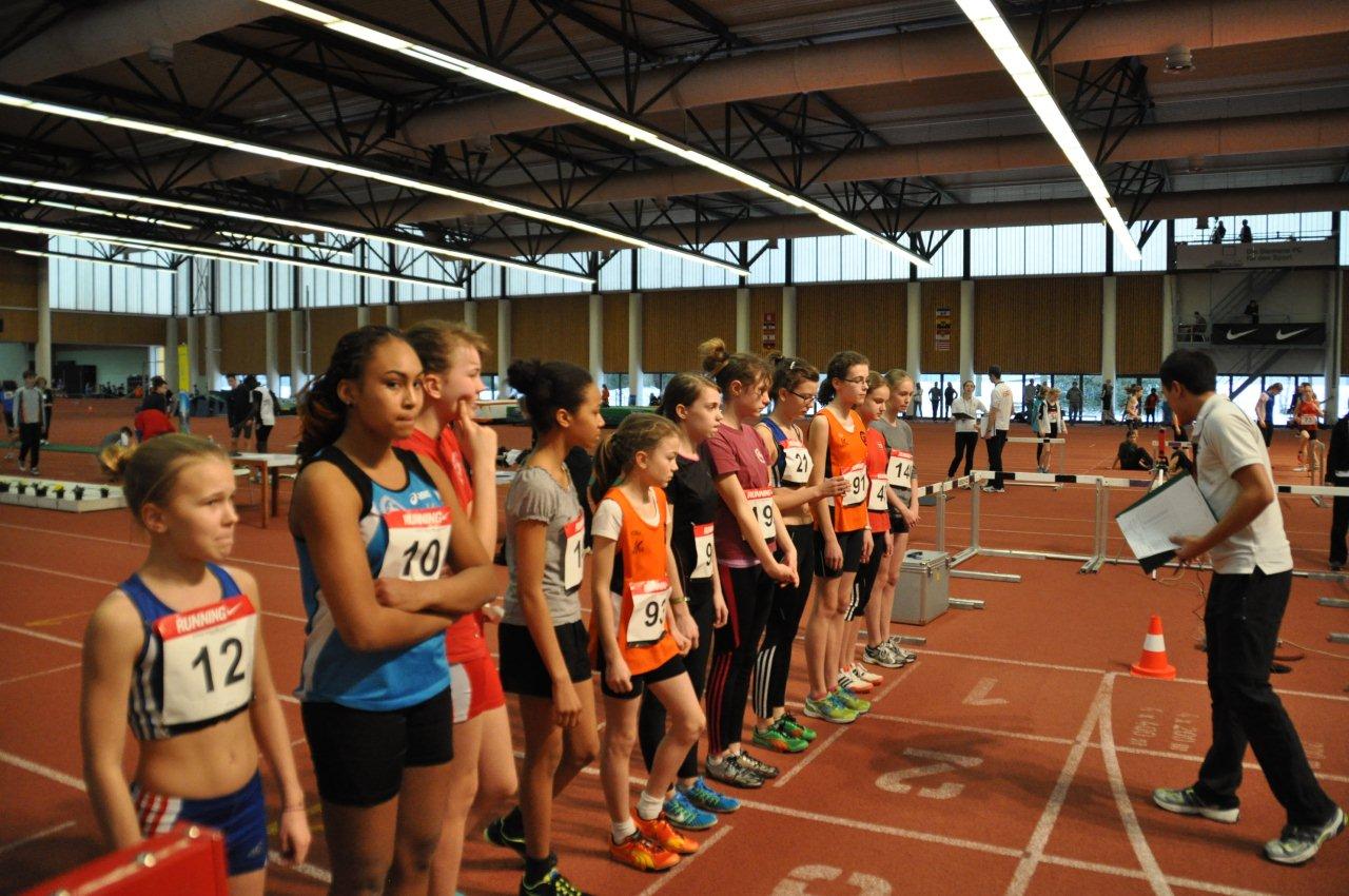 Start zum 800 m Lauf