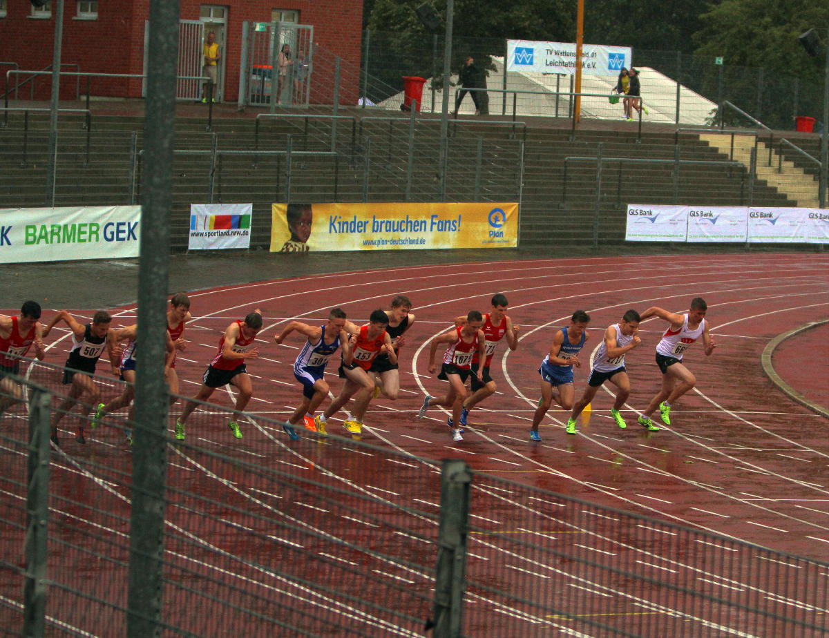 Start 1.500 m