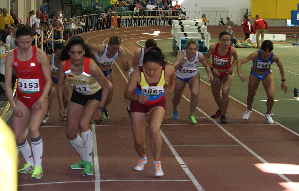 Start 1500 m