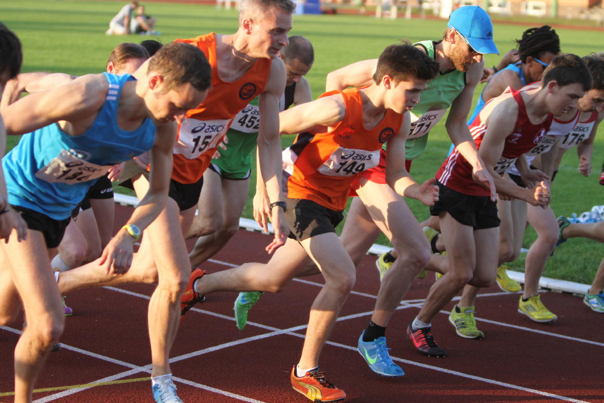 3000 m Start