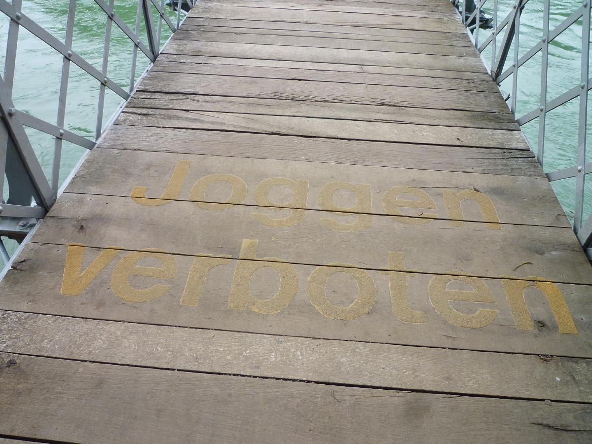 Joggen verboten