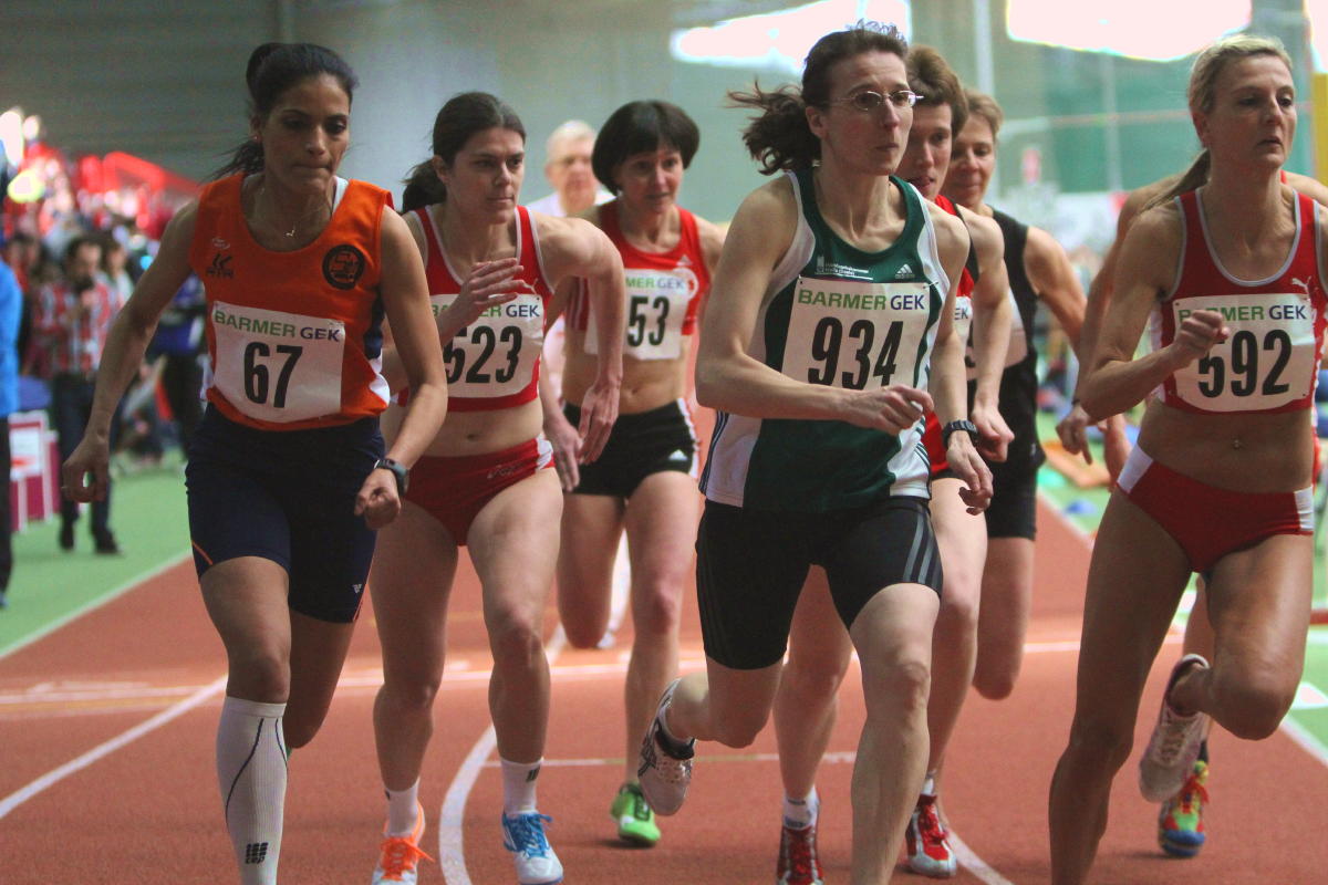 Start 800 m