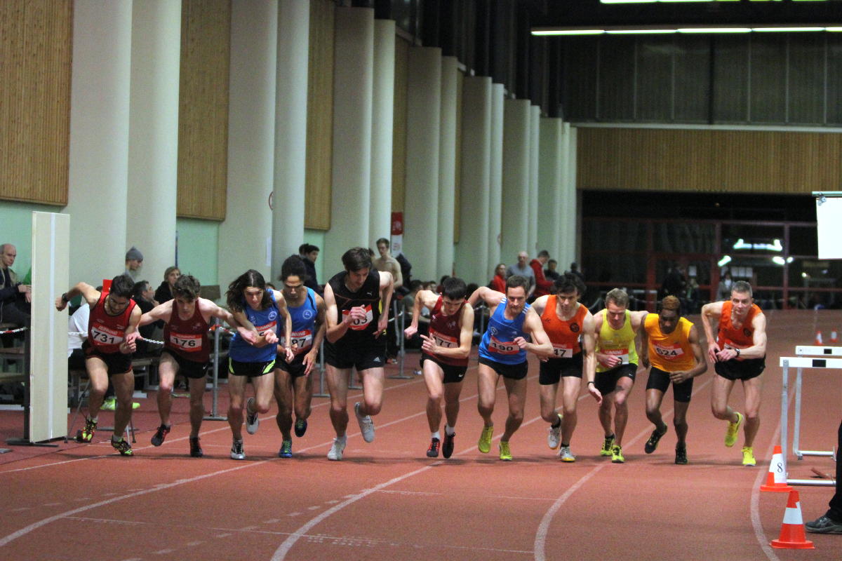 Start Männer 1000 m