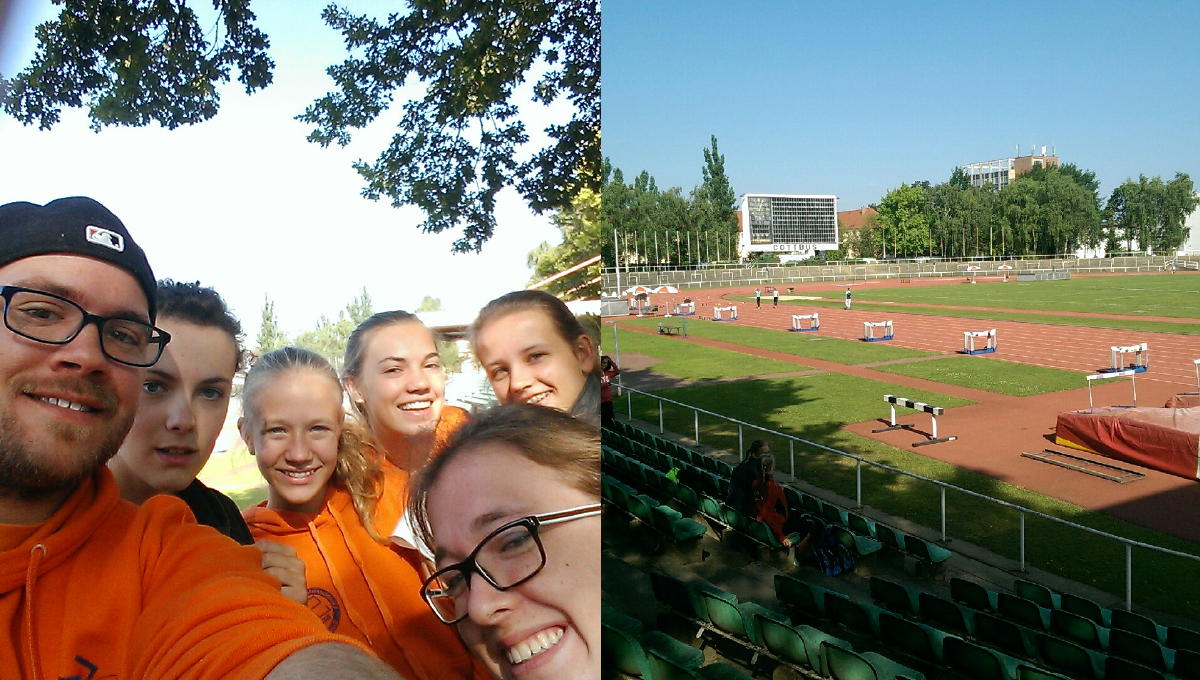 Mannschaft in Cottbus