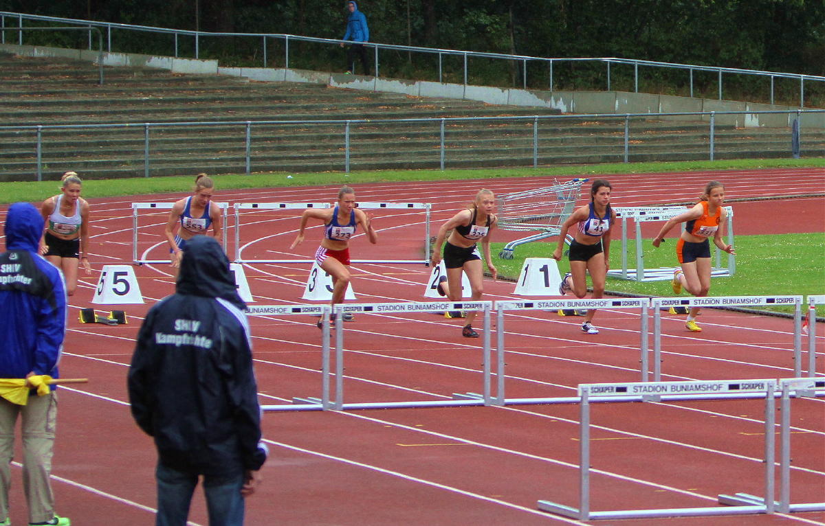 Start 80 m Hürden
