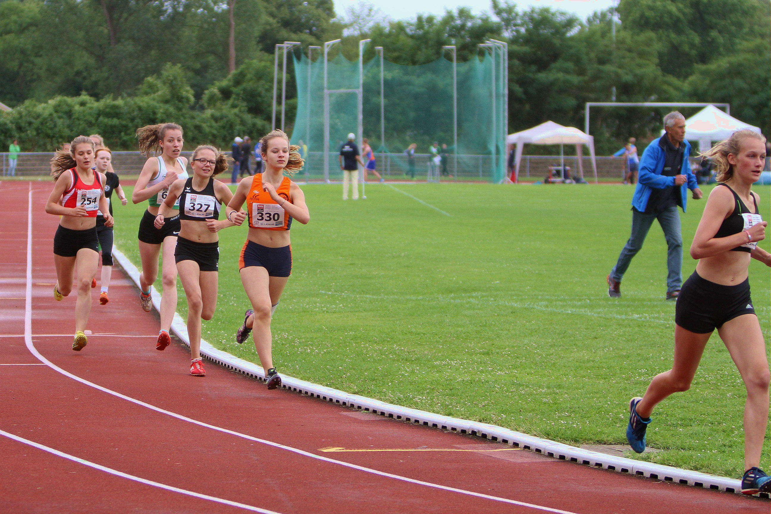600 m im 800 m Lauf