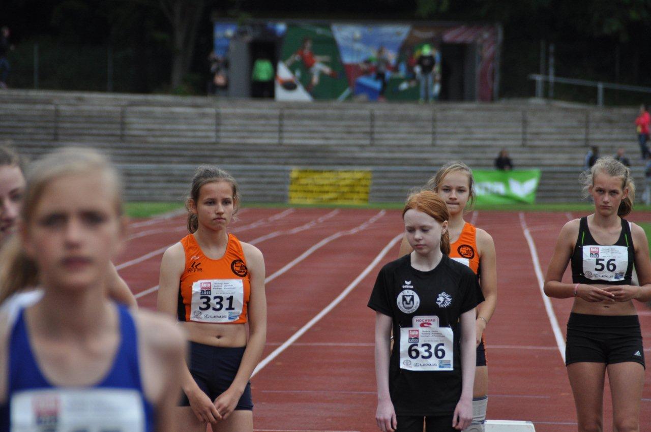 Vor Start 800 m