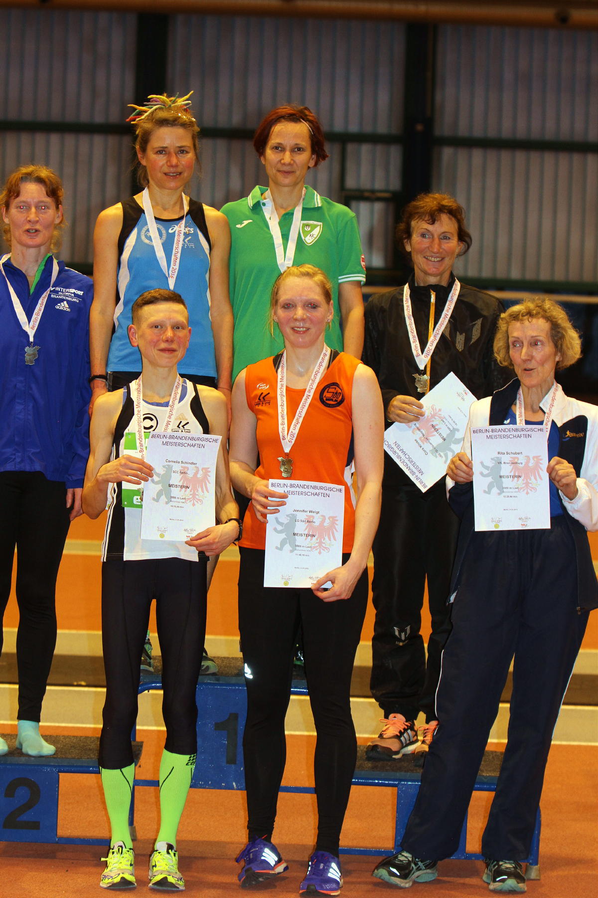 3.000 m Läuferinnen