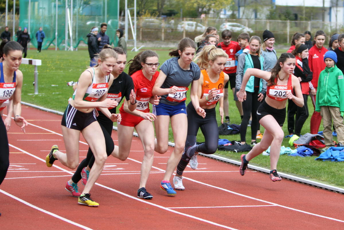 Start 600 m