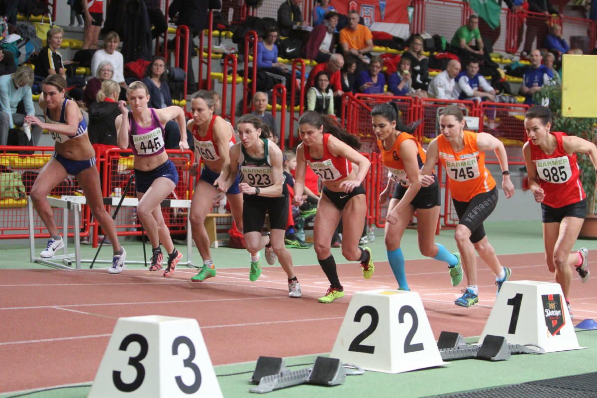 Start 800 m