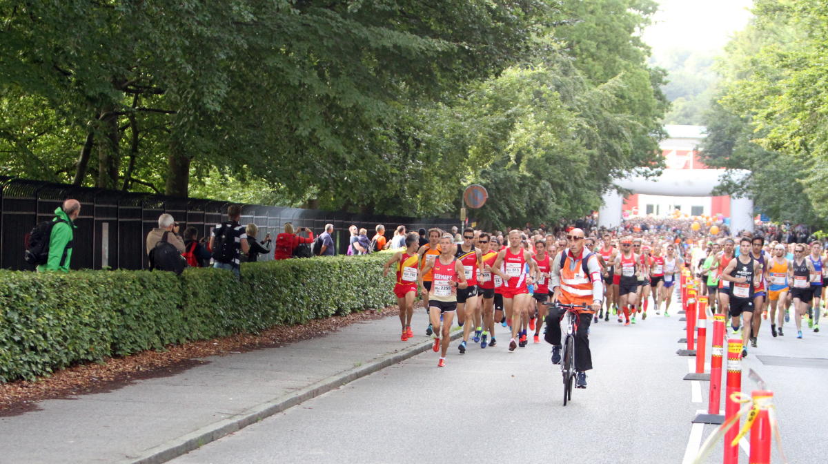 Start zum Halbmarathon