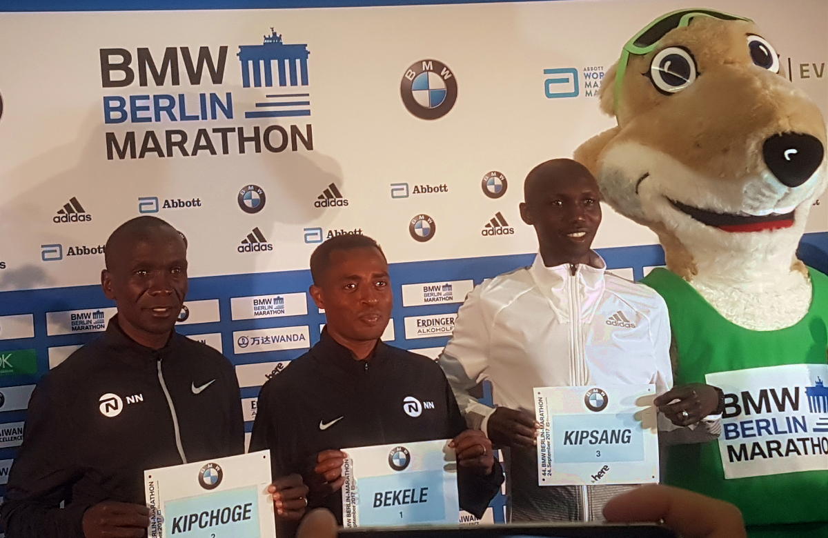 Favoriten beim Berlin-Marathon