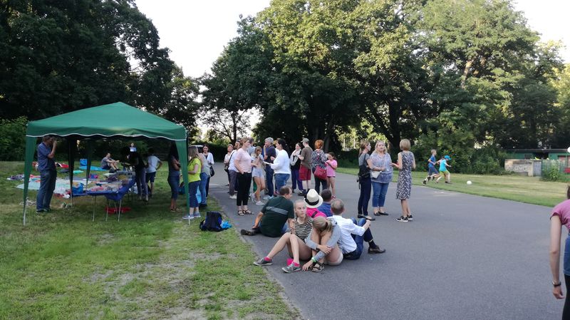 Aktion im Bäkepark
