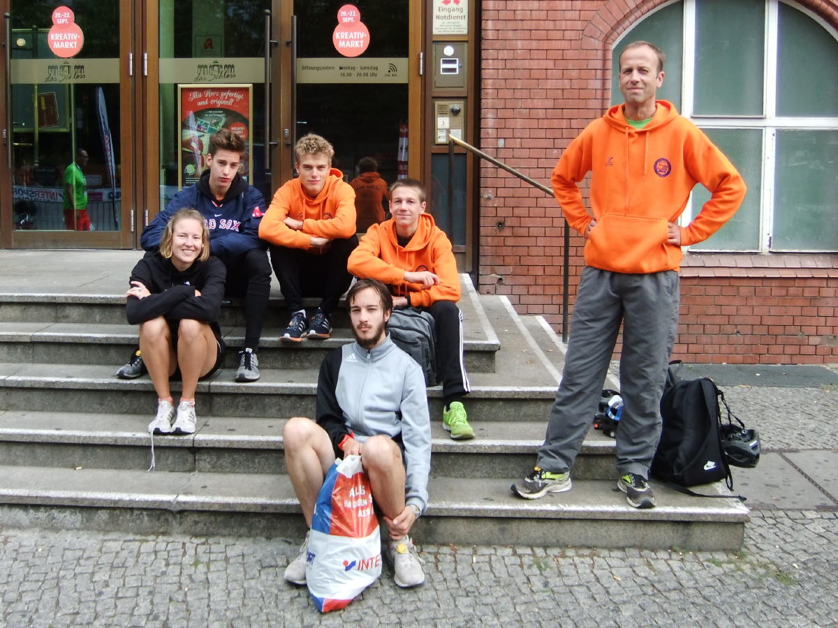Warten auf den Start
