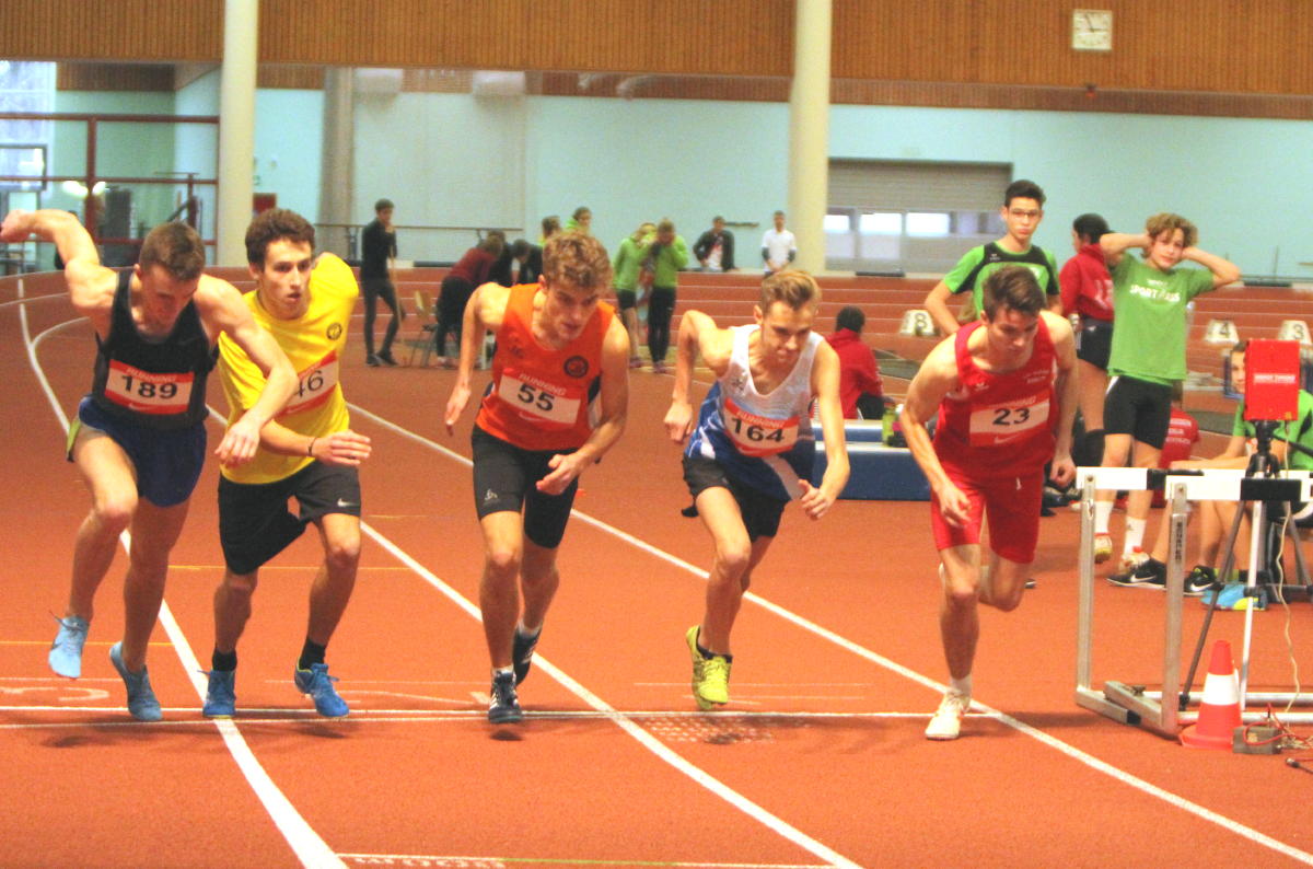 Start 800 m
