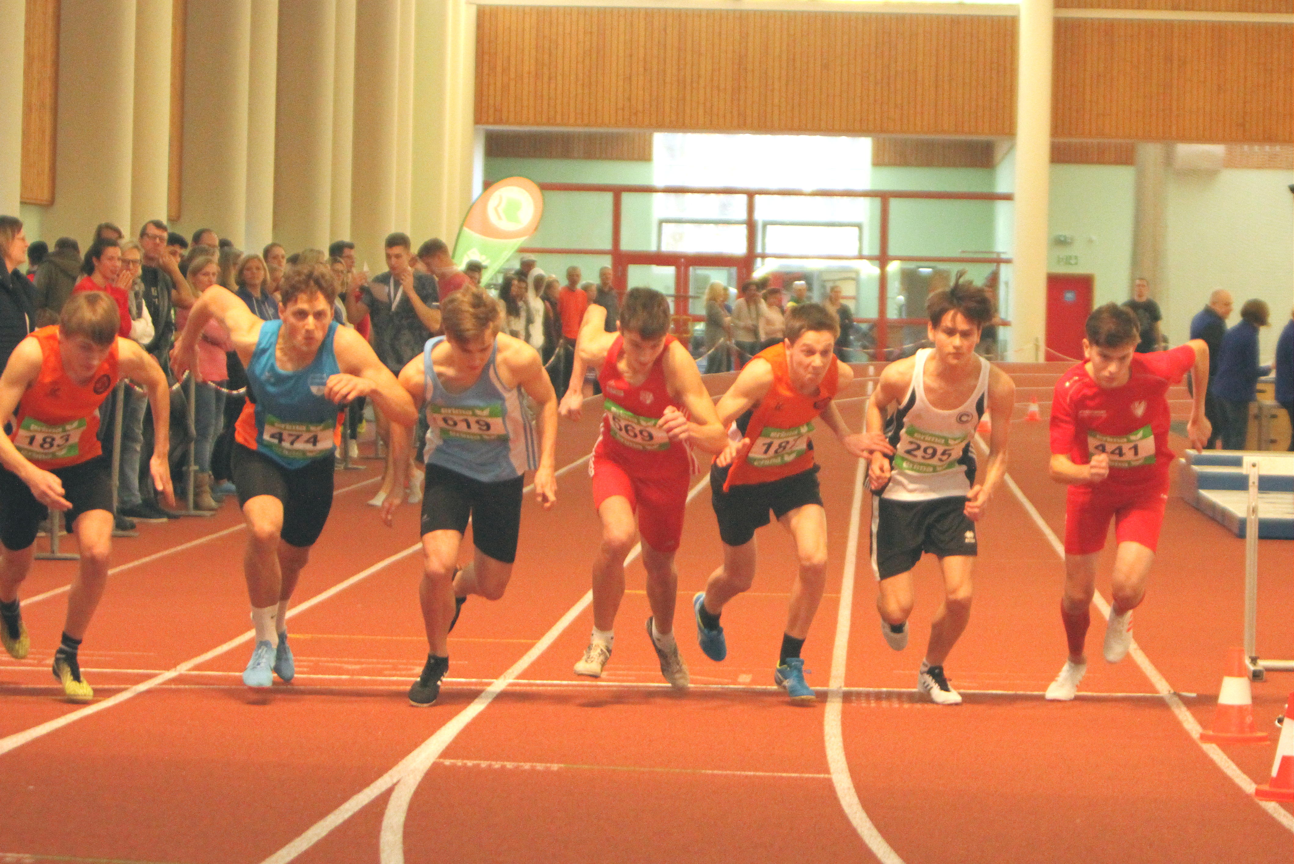 Start zum 2. Zeitfinale 800 m