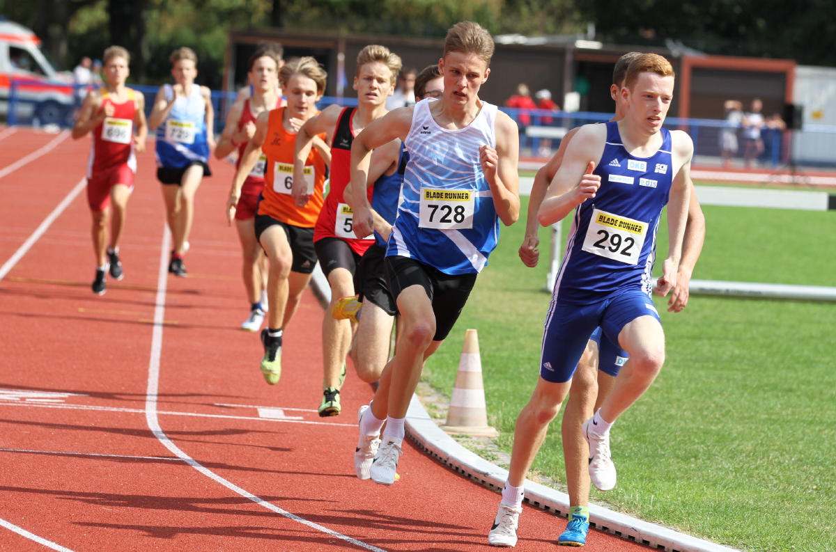600 m im 800 m Lauf