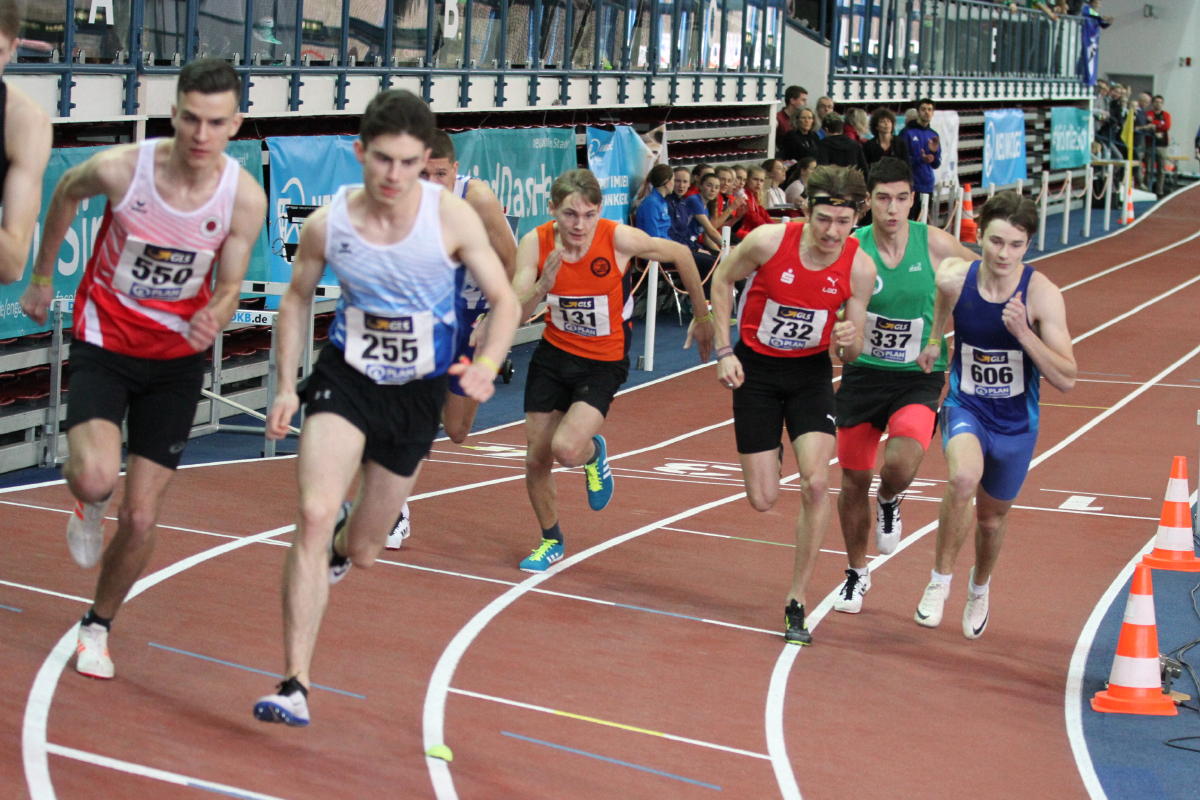 Start 800 m Finale