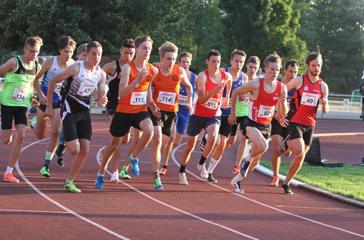 Erster Start 1.500 m